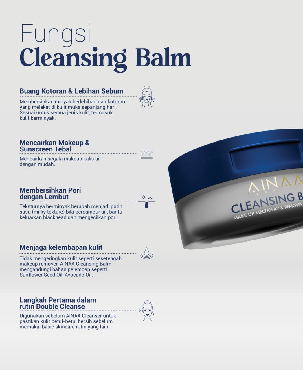 Ainaa Cleansing Balm